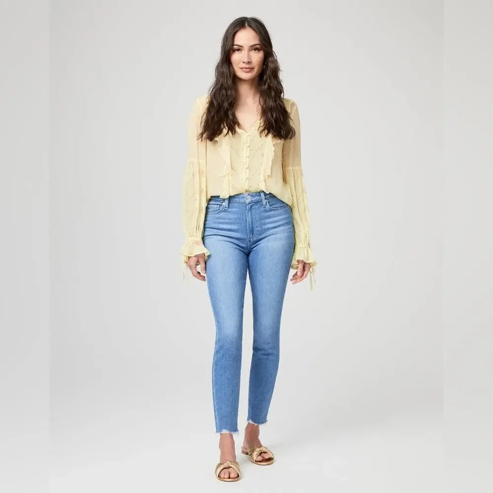 Paige Margo Crop Jeans SZ 25